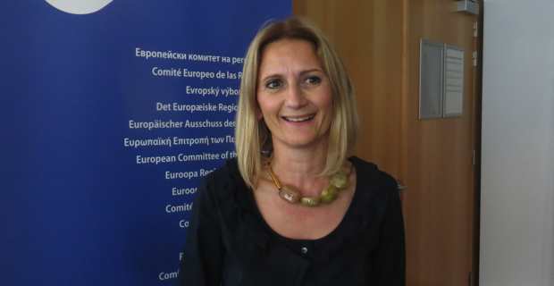 Marie Antoinette Maupertuis, conseillère exécutive en charge des affaires européennes, présidente de l'Agence du tourisme (ATC) et membre du Comité européen des régions.