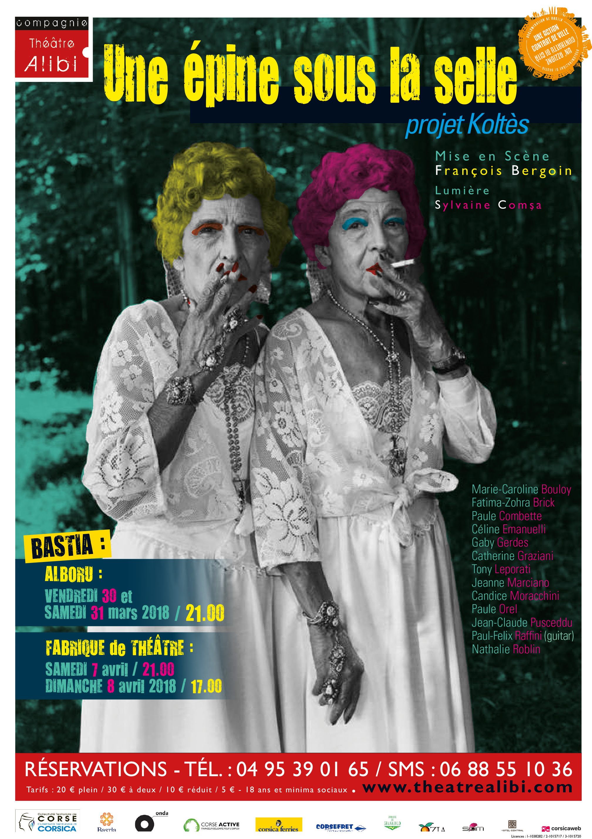 Théâtre :  « Une épine sous la selle » en 4 représentations !