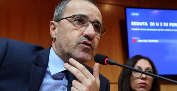 Jean-Guy Talamoni, président de l'Assemblée de Corse.