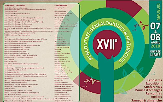 Rencontres généalogiques de Maugio : Corsica Genealugia présente