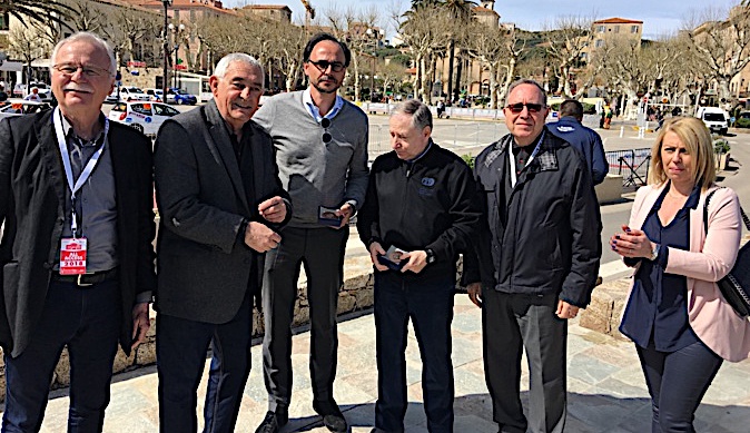 Jean Todt, Nicolas Deschaux et Bruno Saby honorés par la Ville de l'Ile-Rousse