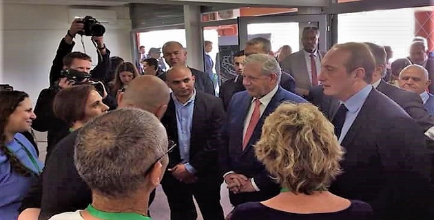 Ajaccio : Jacques Mézard en visite aux Jardins de l’Empereur