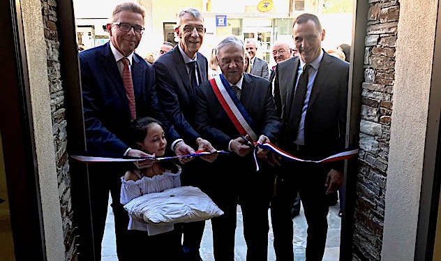 San Martino di Lota : La mairie, rénovée, a été inaugurée