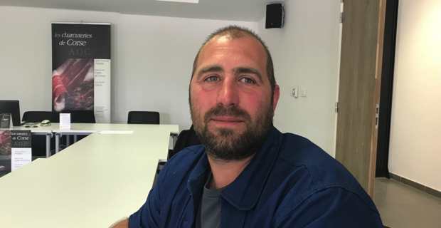 Nicolas Capodimacci, président du syndicat « Salameria corsa » et producteur à Cargèse.