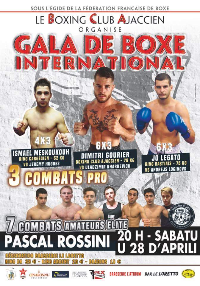 Gala du BCA : La grande famille du Noble Art s’invite au Rossini !