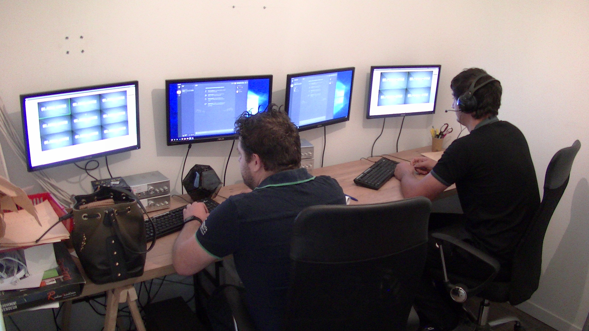 La salle de contrôle de la Chambre 237