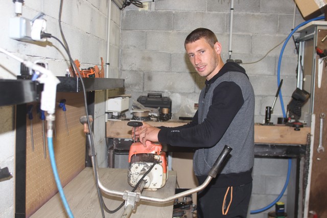 Calvi : Anthony Guidoni au service de la motoculture