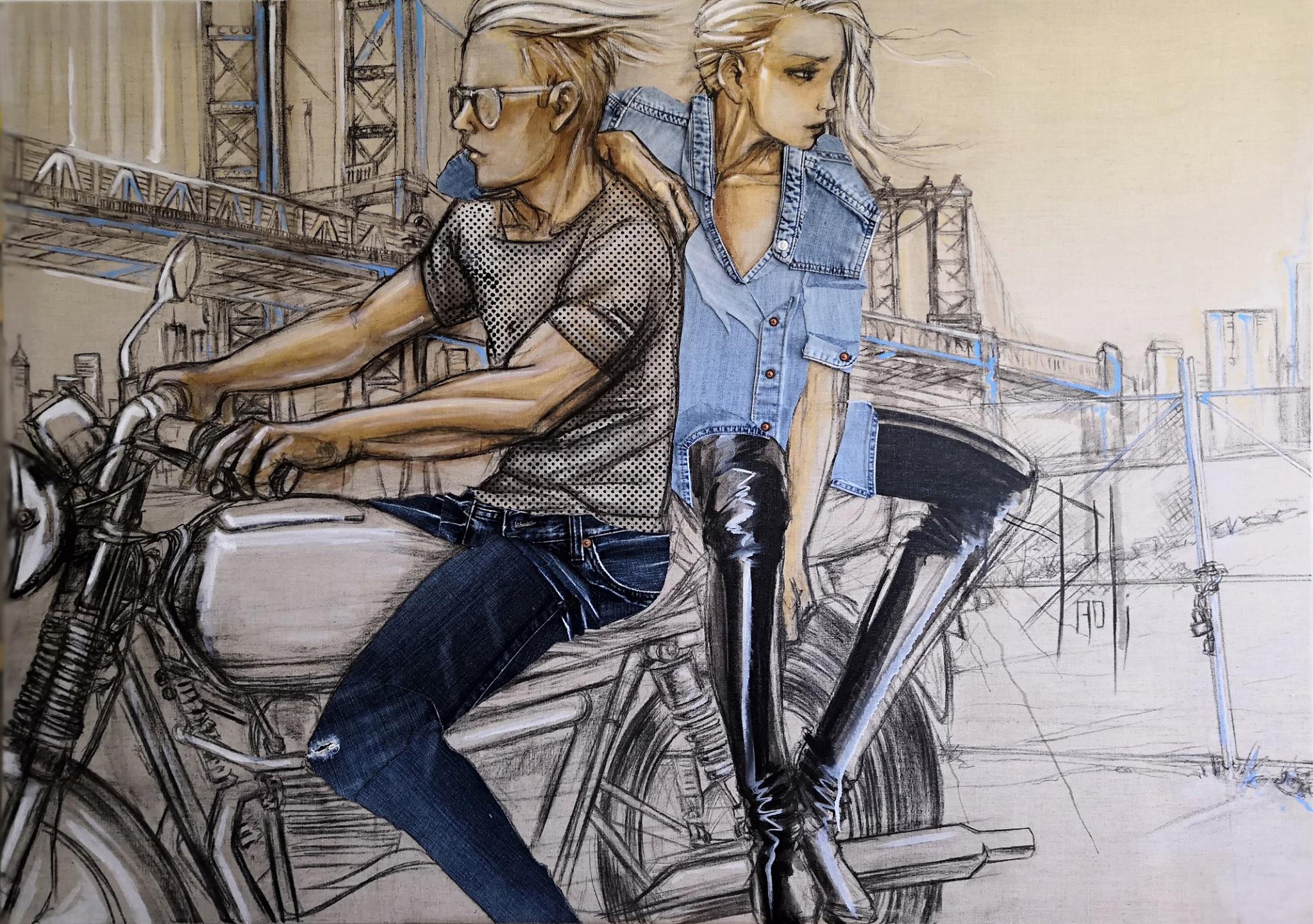  Ajaccio : Stéphanie Paoli et Marie-Paule Ascencio exposent à la galerie Corsic'Art Design