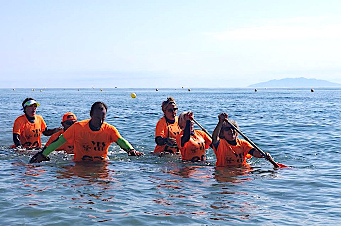 Championnat régional de longe côte à Folelli