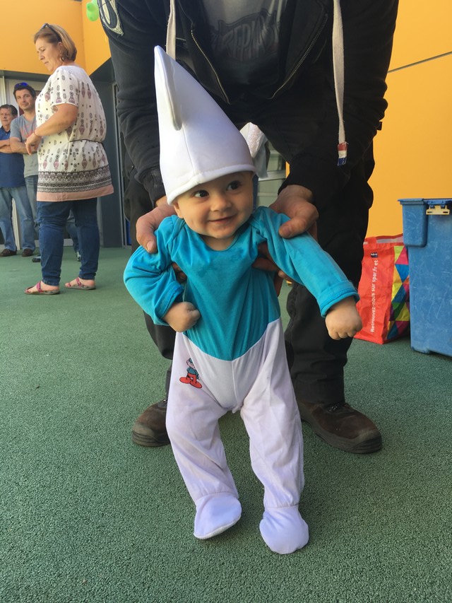 La fête à la crèche halte-garderie de Calvi