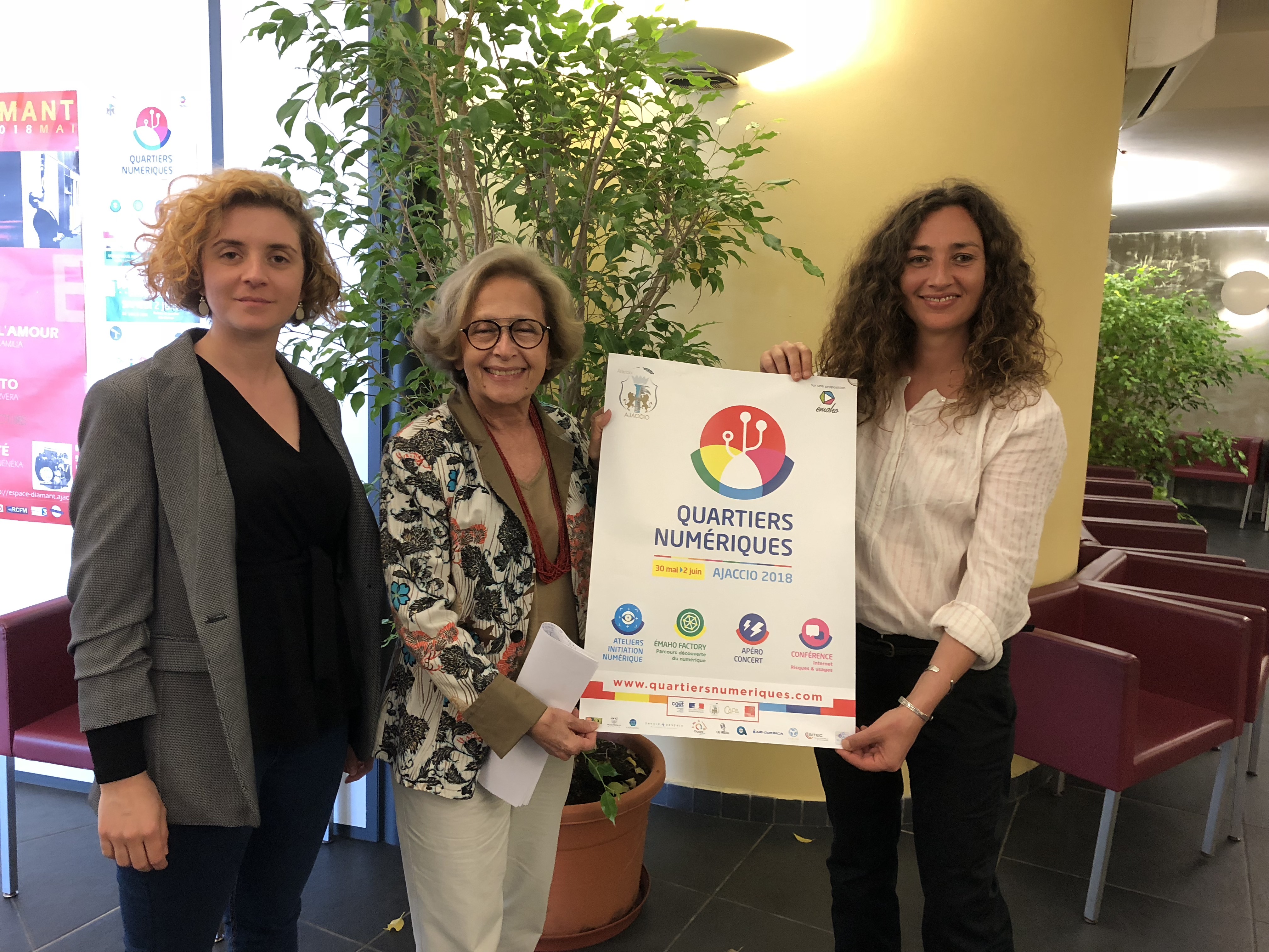 Cinquième édition des quartiers numériques du 30 mai au 2 juin.