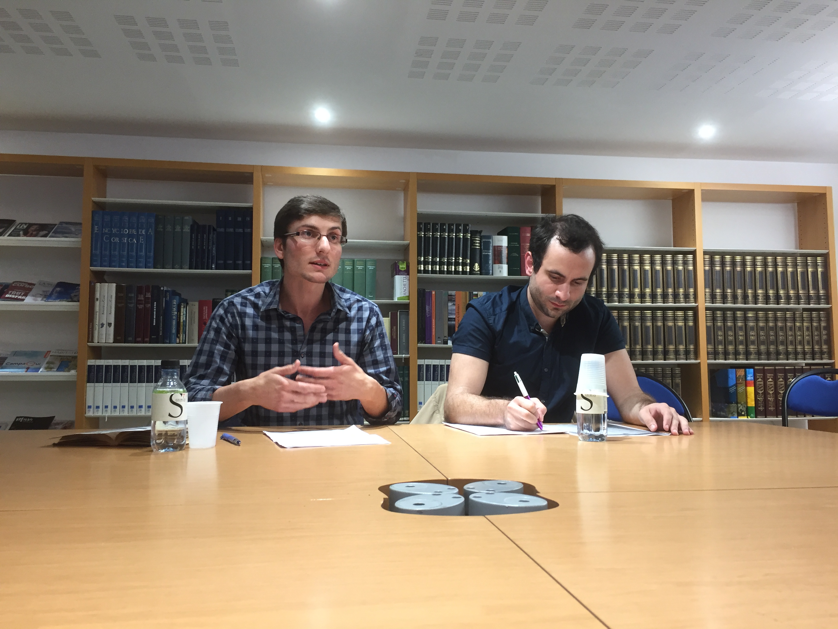 Petru Santu Menozzi et Anghjulu Pietrera