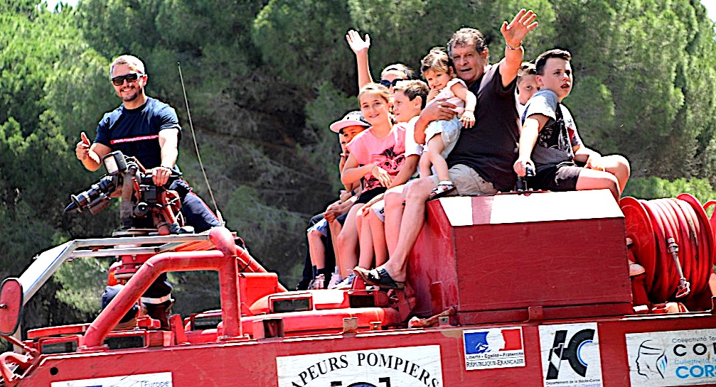 Réussite totale pour la journée portes ouvertes des sapeurs-pompiers de Calvi