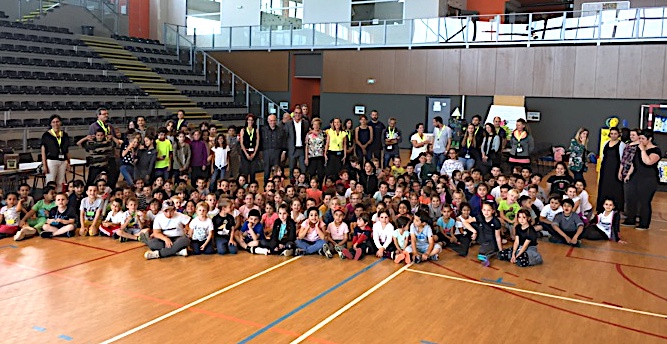 Une centaine d'élèves pour cette 1ère édition des Trophées EcoScola