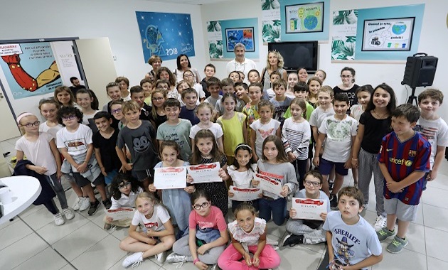 Les concurrents des écoles Saint Paul et Saint Joseph (Photos MJT)