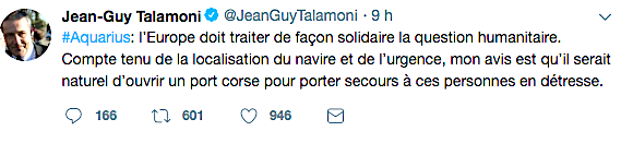Migrants : Quand Jean-Guy Talamoni et Gilles Simeoni proposent d'accueillir l'Acquarius