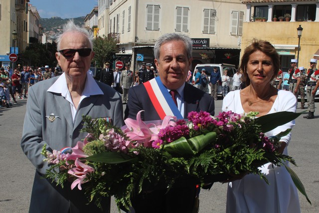 Cérémonie à Calvi pour le 78e anniversaire de l'Appel du Général de Gaulle