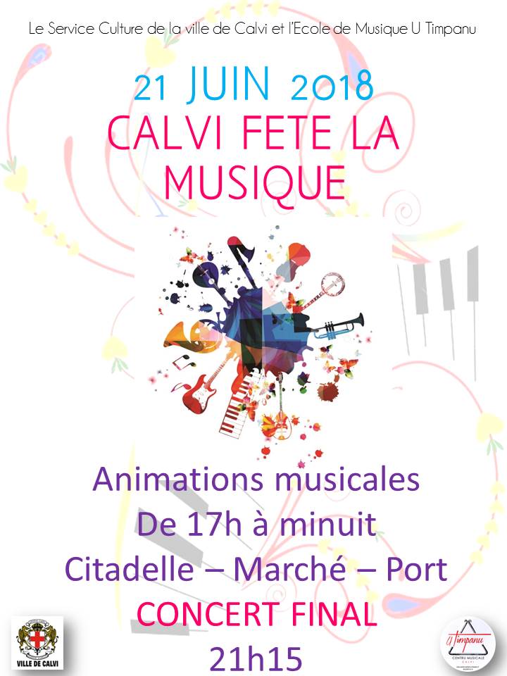 La Station touristique de Calvi va vivre le 21 juin aux rythmes de la Fête de la Musique