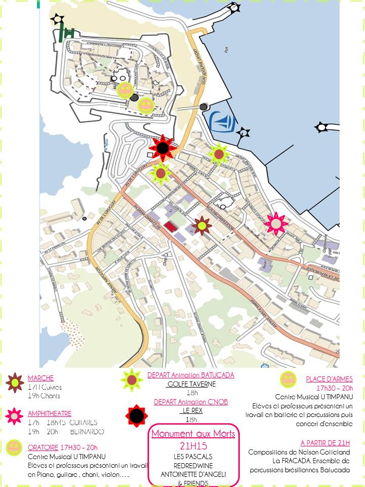 La Station touristique de Calvi va vivre le 21 juin aux rythmes de la Fête de la Musique