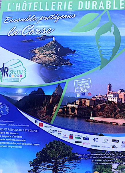 Hôtellerie durable et charte séjour plus vert :  Le projet « Rispettu » commence à porter ses fruits…