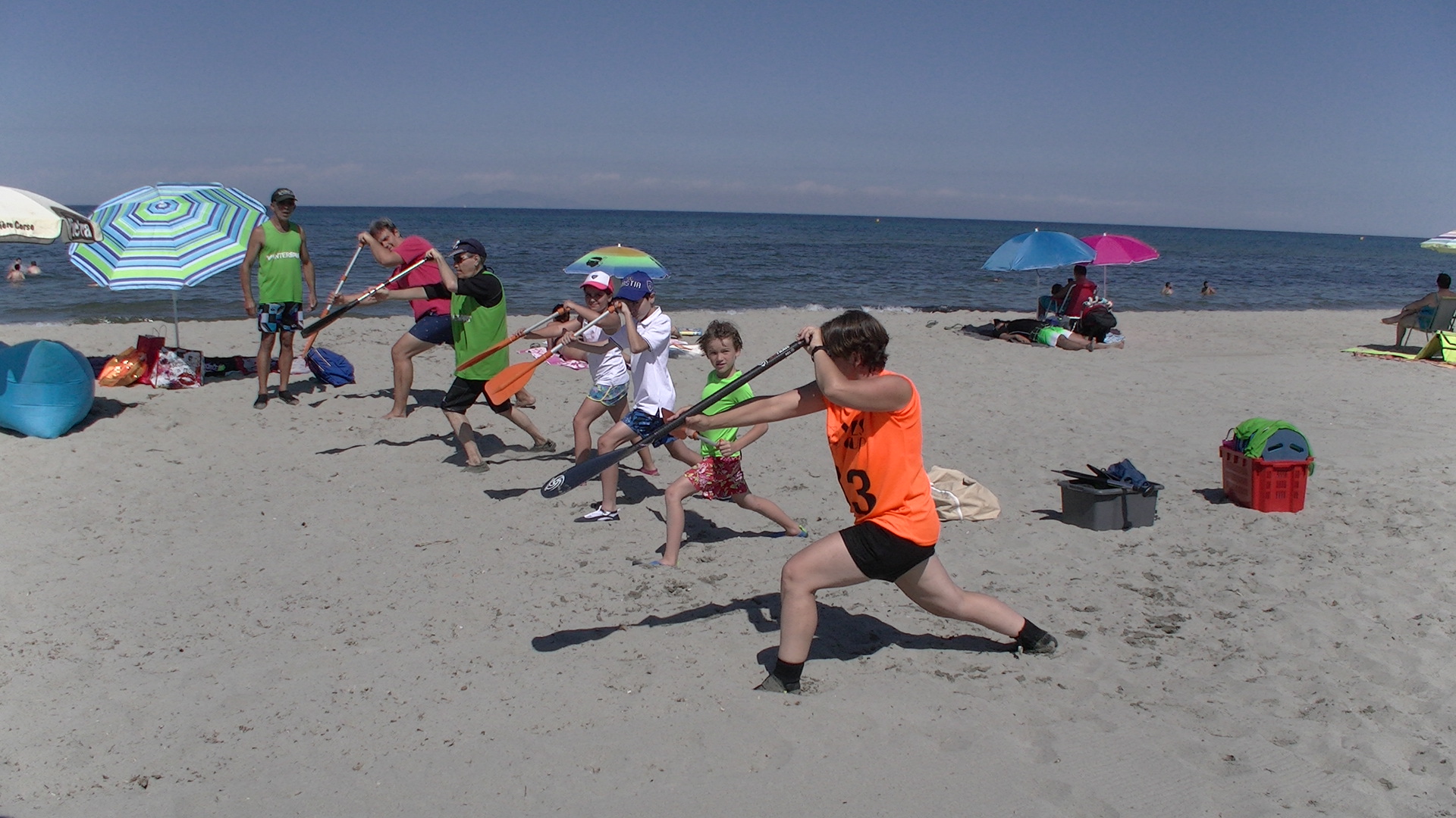 Furiani : Du karaté les pieds dans l’eau !