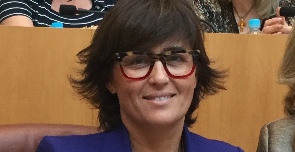 Christelle Combette, conseillère territoriale du groupe Per l'Avvene.