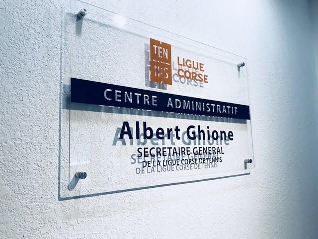 Lucciana : Le centre administratif de la Ligue Corse de Tennis porte le nom de Albert Ghione