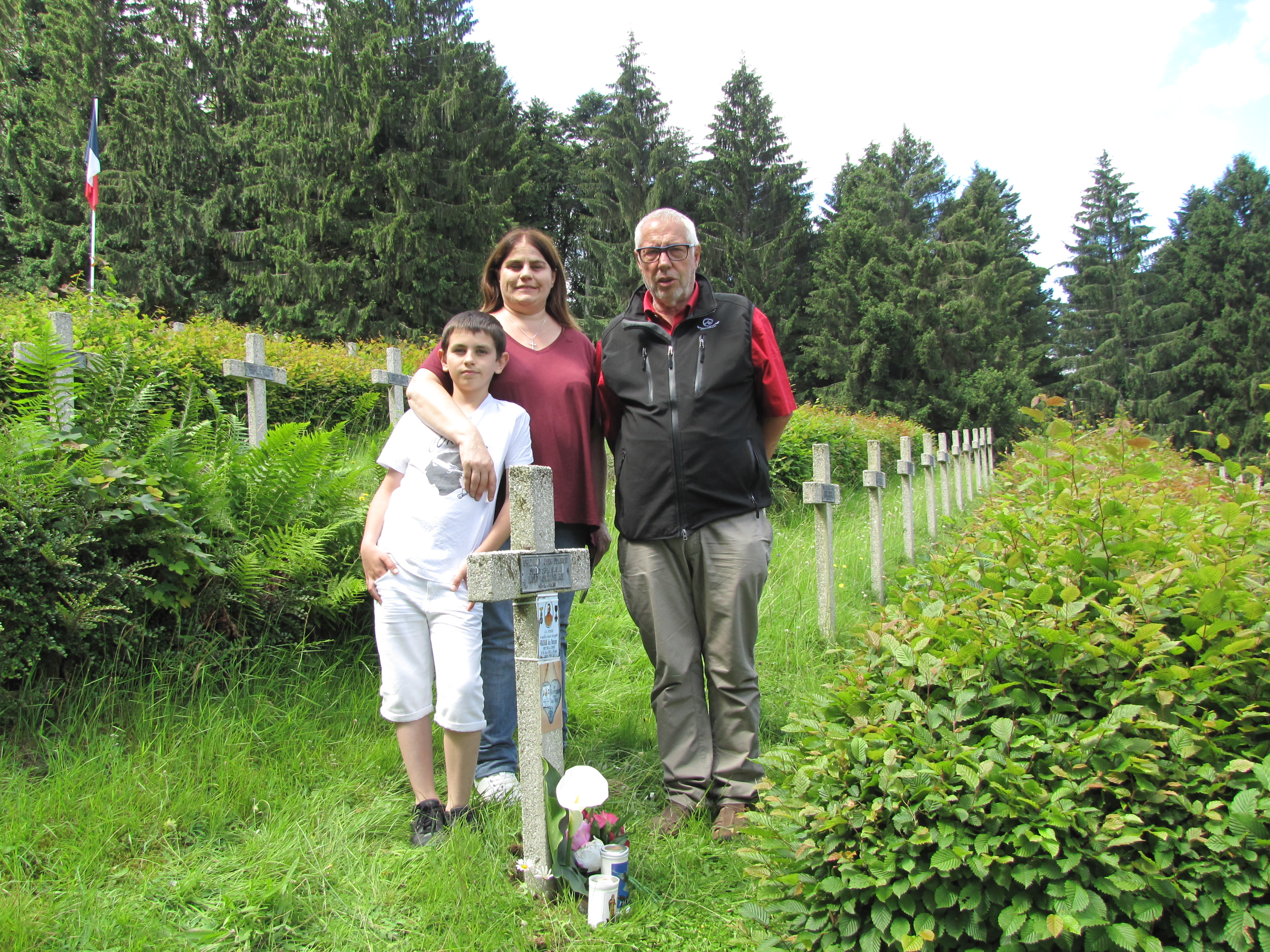 Poilus corses morts en Alsace : Que d'émotions lors du pèlerinage des familles 