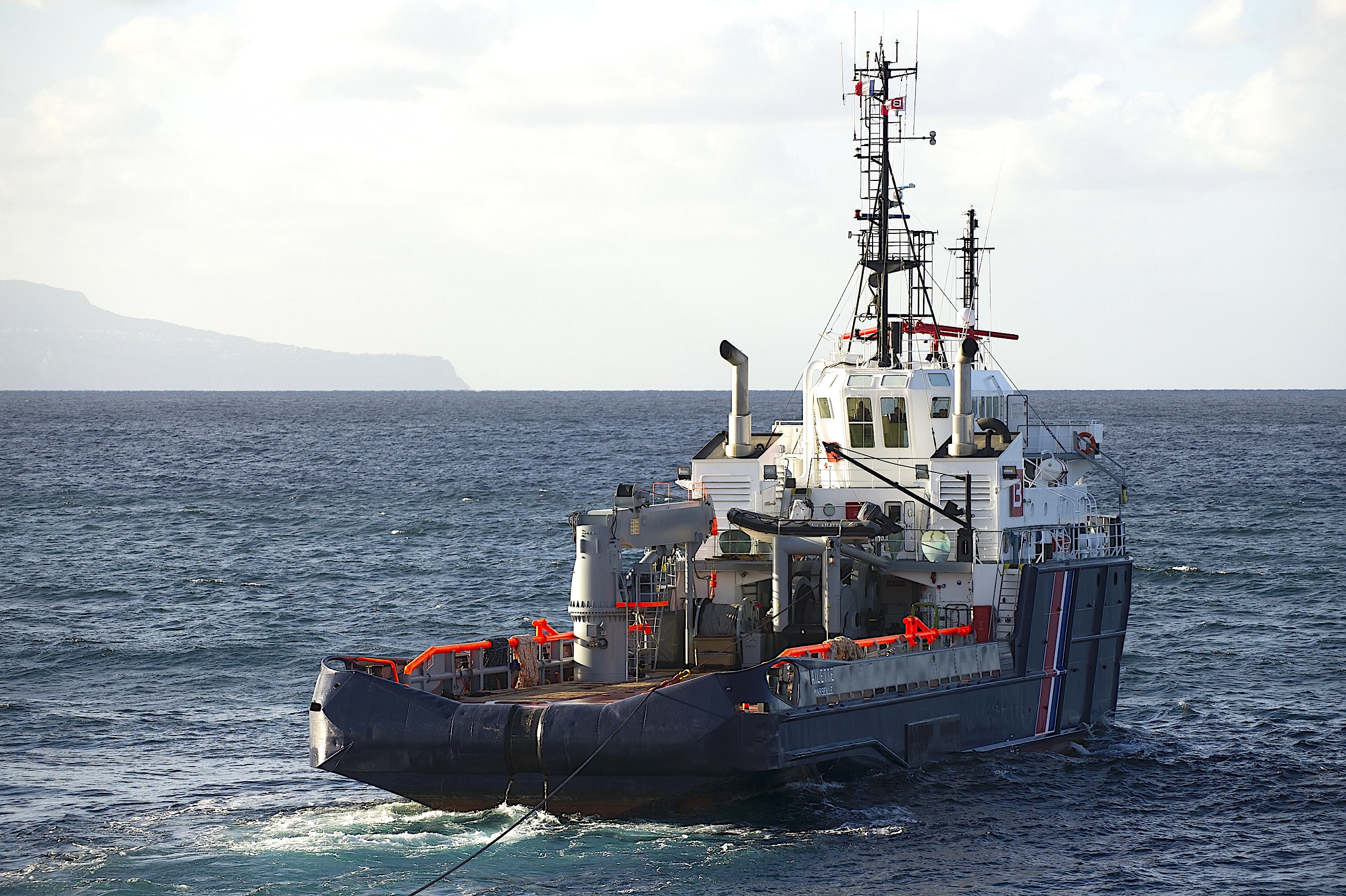 Le  BSAD Ailette (Archives Marine nationale)