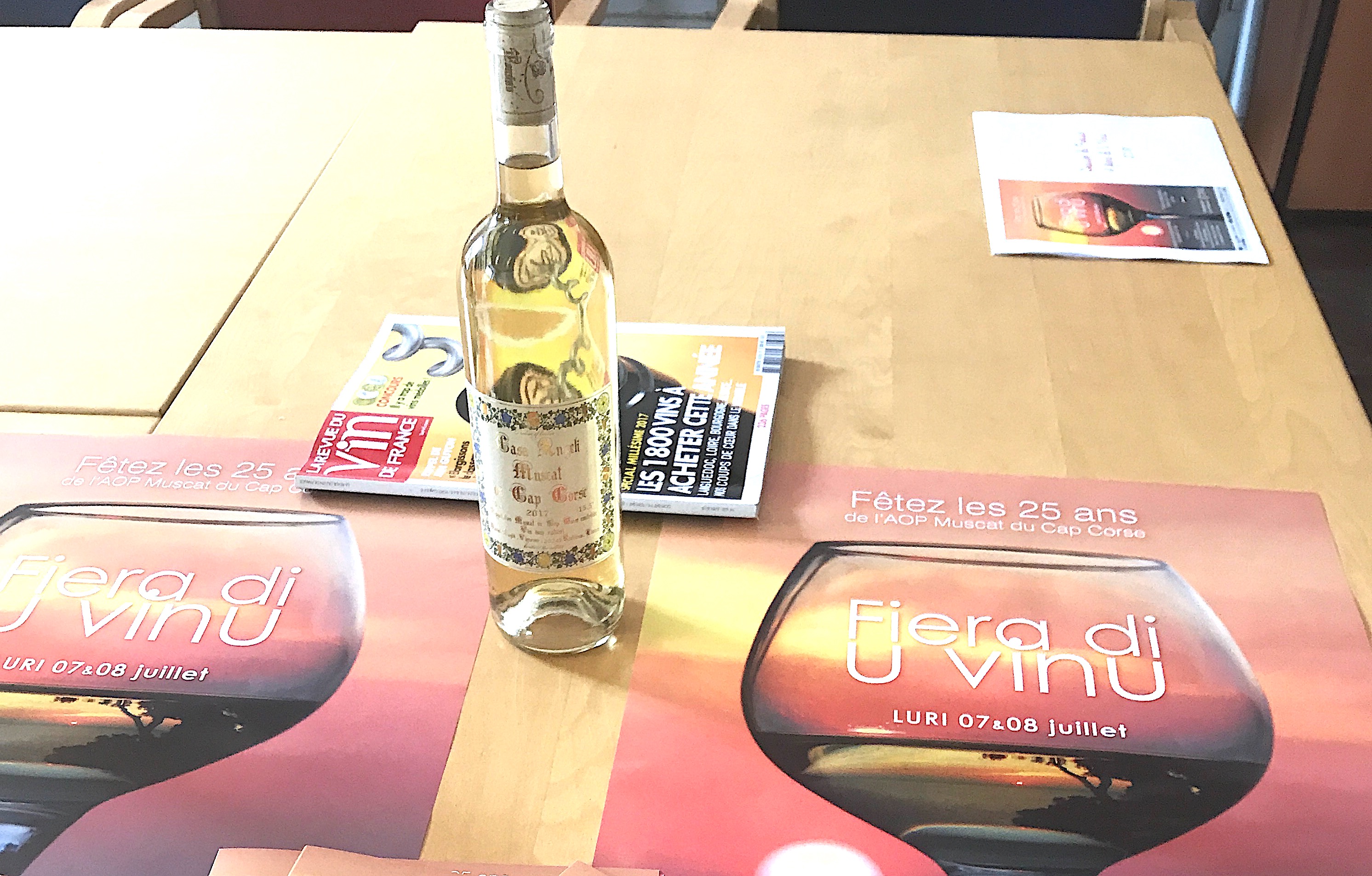 Fiera di u vinu : Le muscat du Cap Corse en vedette à Luri