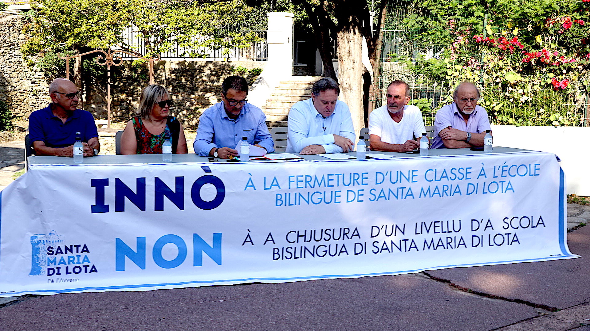 Santa Maria-di-Lota : "Innò à a chjusura d'un livellu d'a scola bislingua"