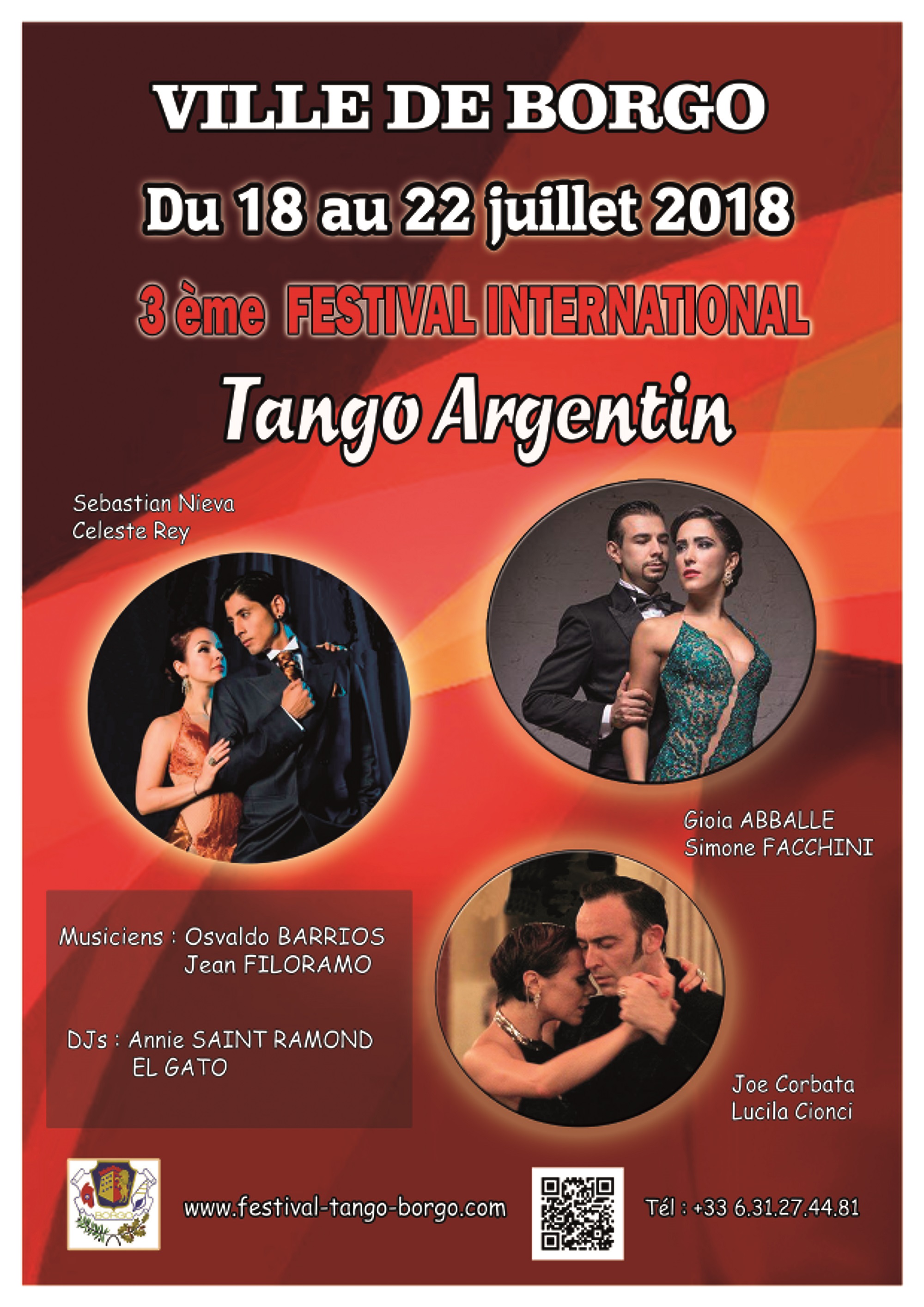 Borgo : L’excellence au Festival international de tango argentin