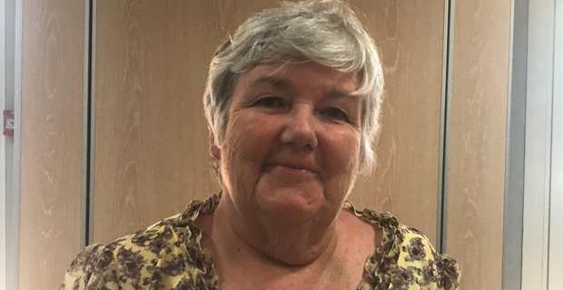 La ministre auprès du ministre de l'Intérieur, Jacqueline Gourault, en visite à Ghisonaccia.