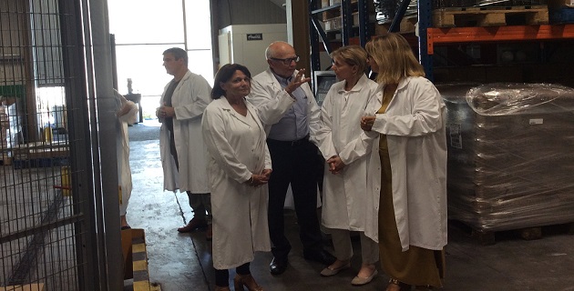 Sarrola-Carcopino : La préfète de Corse visite Corsica Gastronomia