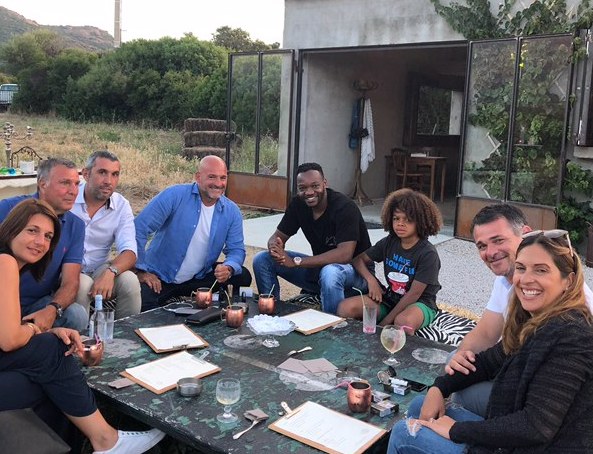 Vacances en Balagne pour Steve Mandanda