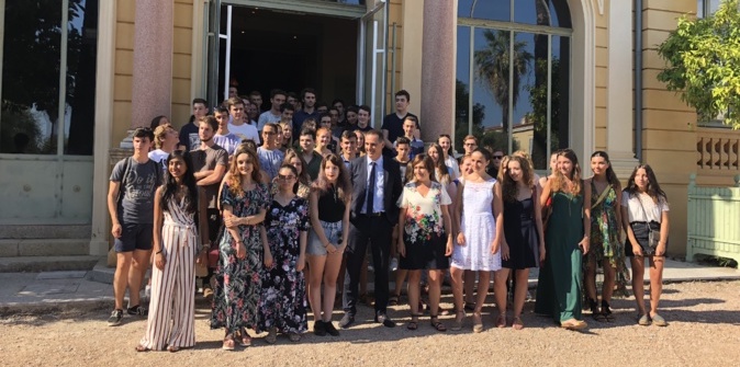 Les néo-bacheliers de Corse-du-Sud félicités à la Collectivité de Corse