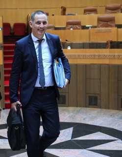 Le président de l'Exécutif, Gilles Simeoni.