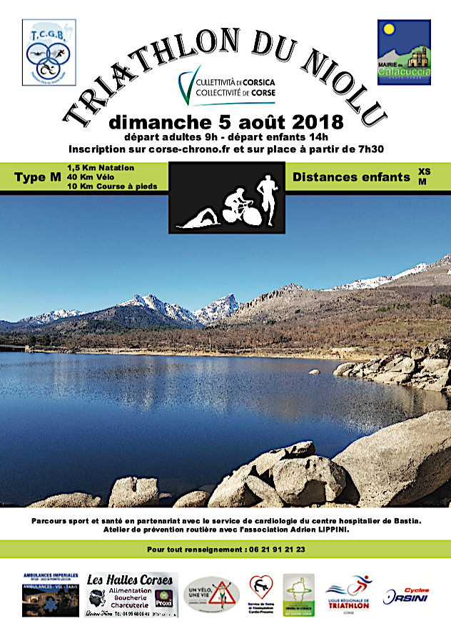 Triathlon du Niolu dimanche à Sidossi