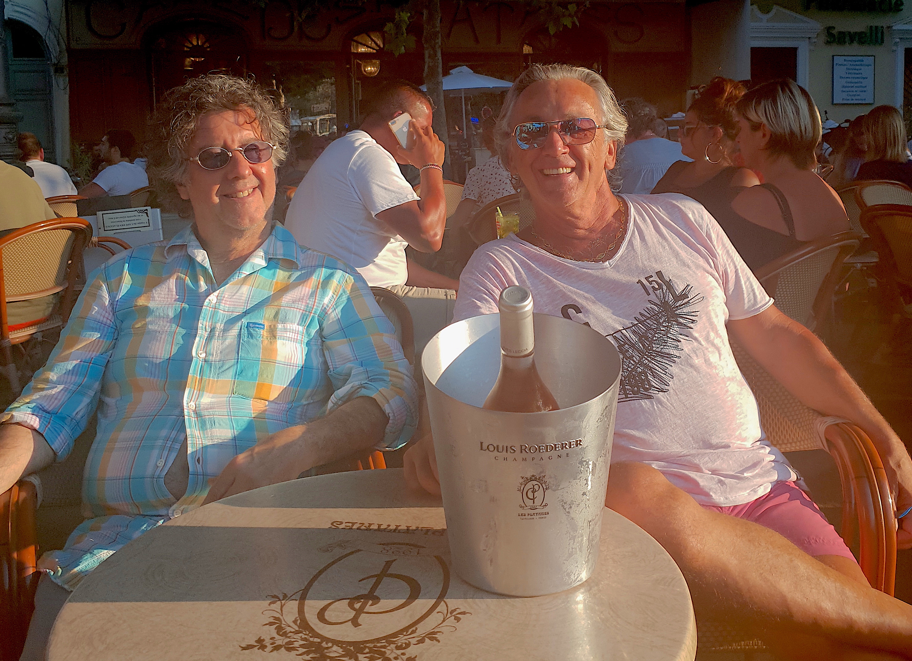 Escale en Balagna pour Peter de Peter et Sloane