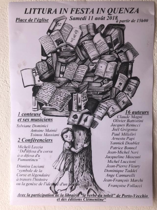 Le livre en fête à Quenza