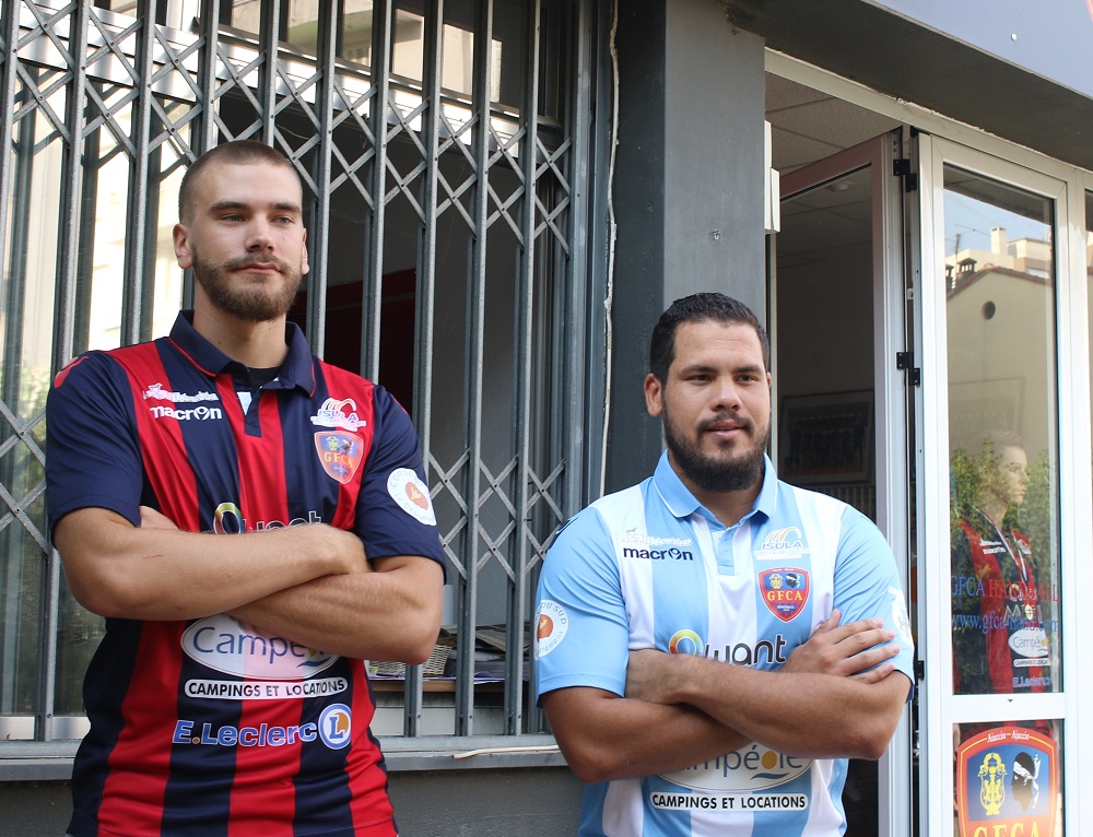 Emilien HIELE (à gauche) et Ludovic ASSATI (droite) (Photo M.A Costa)