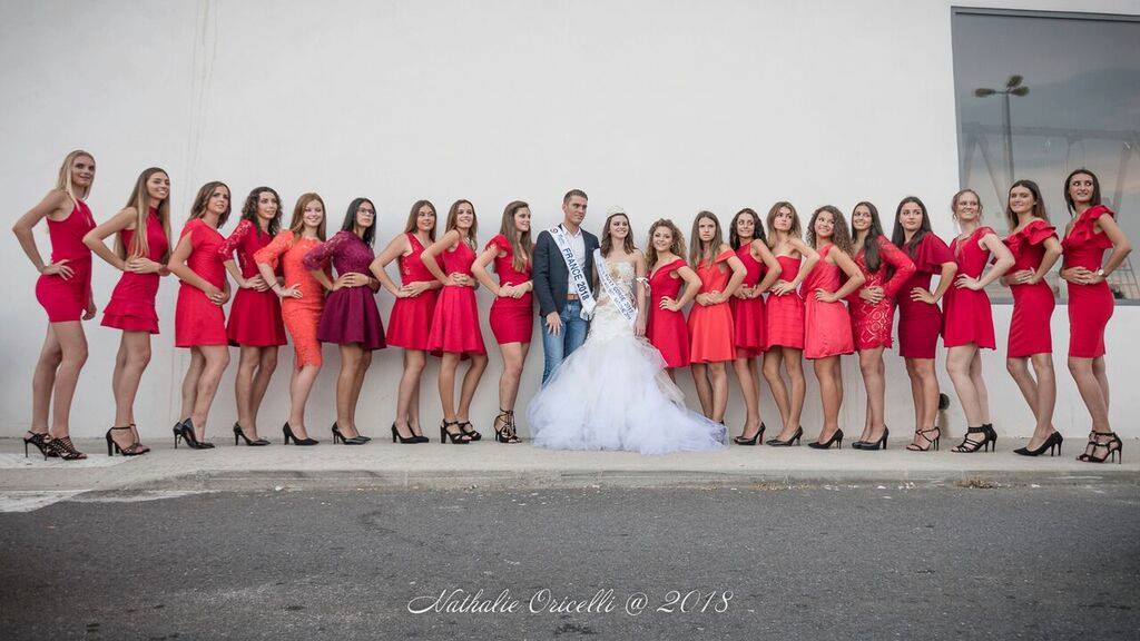 De belles et jeunes prétendantes au titre de Miss 15/17 Corse