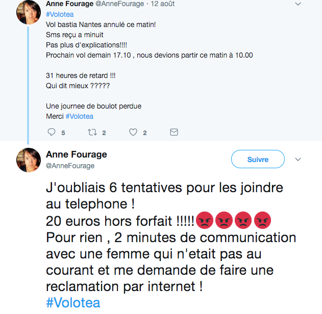 Volotea : Des vols Nantes-Bastia annulés, des passagers en galère et en colère !