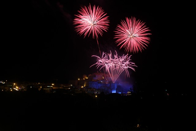 Citadelle de Calvi : Un spectacle pyrotechnique de toute beauté dédié à la Tour du sel