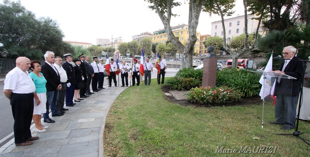 Ajaccio : Cérémonie hommage à Pierre Griffi héros de la résistance