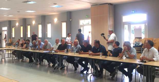 Les élus de la Communauté de communes de Fiumorbu-Castellu.