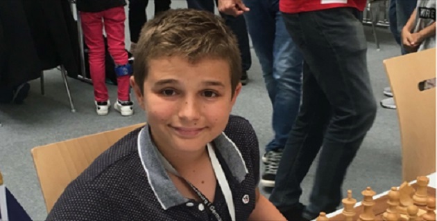 Marc'Andria lors du championnat d'Europe par équipe Photo  https://www.facebook.com/liguecorseechecs/