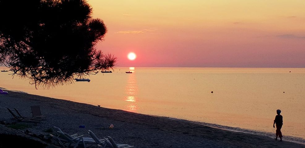 La photo du jour : Au petit matin sur la plage Vignale de Ghisonaccia