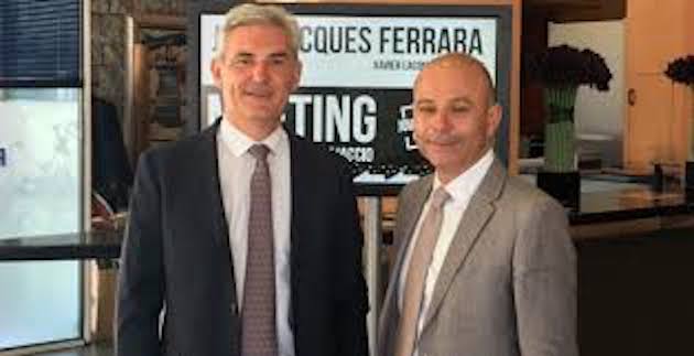 J.J. Ferrara et son suppléant, Xavier Lacombe