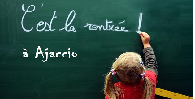 Horaire de rentrée des classes du mercredi 5 septembre sur Ajaccio, et du collège du Taravo